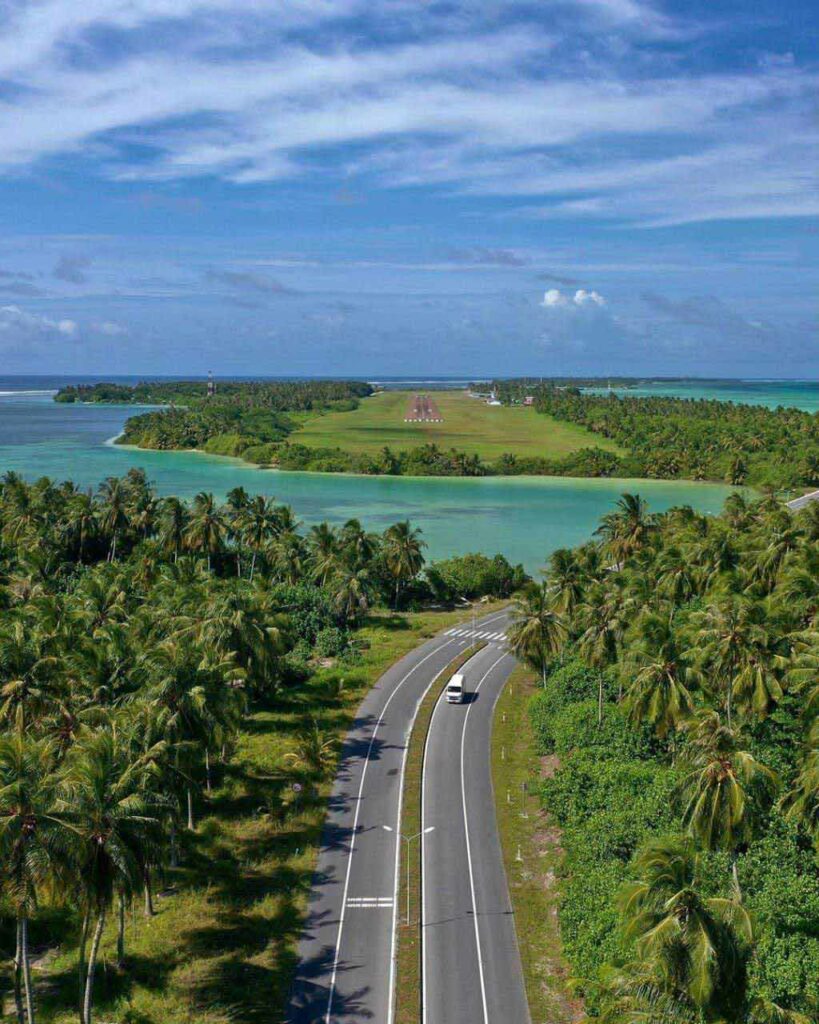 Laamu Atoll Link Road Airport