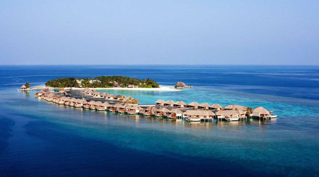 W Maldives Aerial view